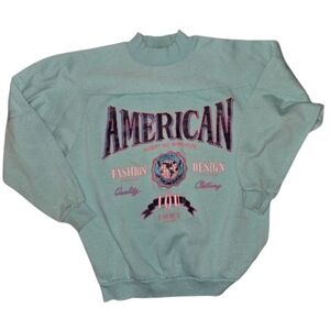 90s IOU Mock Neck Sweater Size XS